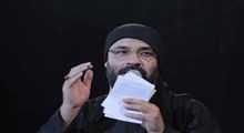 روی قبرم بنویسید که نوکر بودم/ هلالی